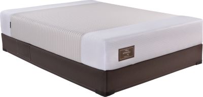 Sealy Posturepedic Perspective Queen Low Profile Mattress Set