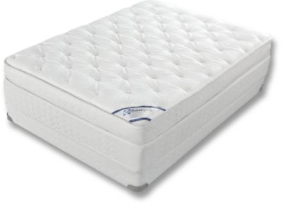 Sealy Posturepedic Coconut Villa Queen Low Profile Mattress Set