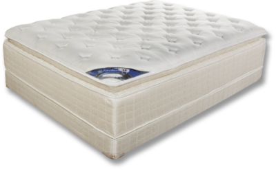 Serta Arbor Ridge Queen Low Profile Mattress Set