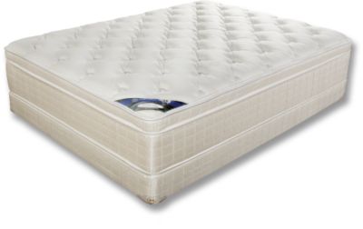 Serta Avalon Lake Queen Low Profile Mattress Set