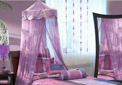 Jaipuri Deluxe Canopy and Pillow Set
