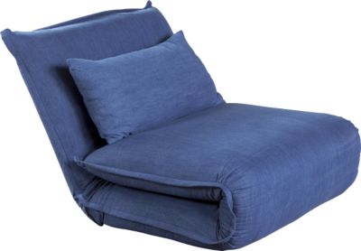 Lauderdale Blue Sleeper Chair