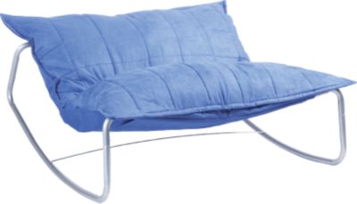 Vacation EZ Rocker Loveseat Blue