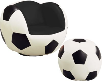 Sport Soccer Chair and Ottoman