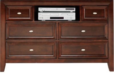 Hammond Merlot Media Chesser :: Rooms To Go - TV Consoles