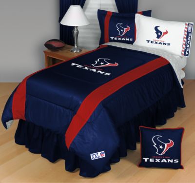 NFL Texans Sidelines Full Bed Set