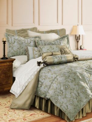 Lawrence Home Fashions Ascella 7 Pc Queen Comforter Set