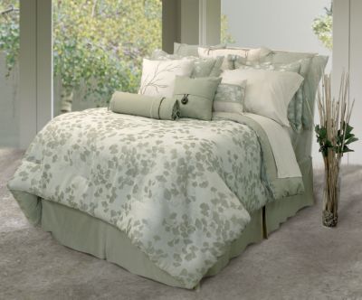 Lawrence Home Fashions Penjing 7 Pc Queen Comforter Set