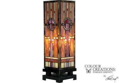 Circle Bead Tiffany Style Lamp