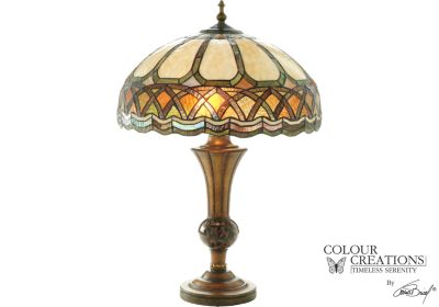 Cameron Tiffany Style Lamp