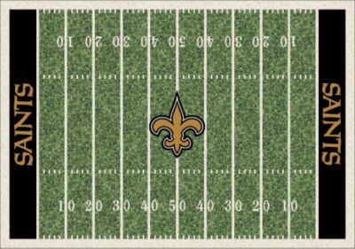 NFL Saints Home Field 5 x 8 Rug