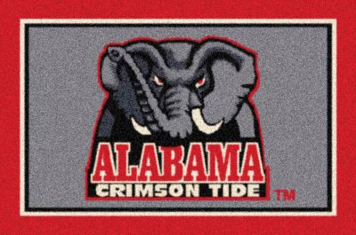 University of Alabama 5 x 8 Crimson Tide Rug