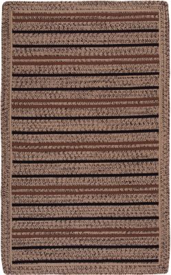 Cabana Stripe Brown 7x9 Rug