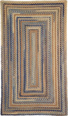 Avalon Blue Square Braid 8.5 Rug
