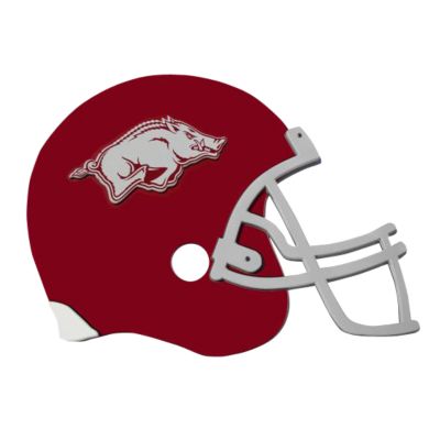 University of Arkansas Football Helmet Wall Art