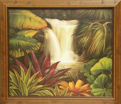 Sacred Pool II Framed Artwork