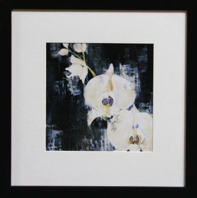 Shadow Orchids I Framed Artwork