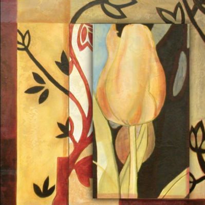 Ornamental Tulips I Canvas Artwork