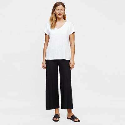 eileen fisher cotton tee