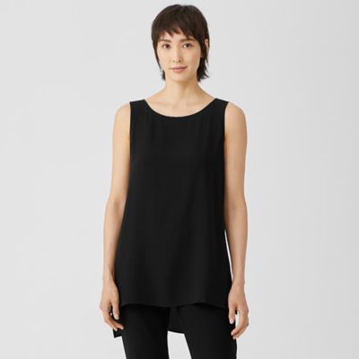 eileen fisher silk shell