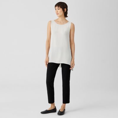 eileen fisher silk shell