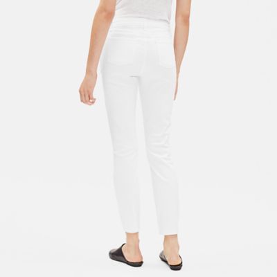 eileen fisher slim ankle jeans