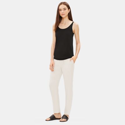 System Silk Jersey Long Cami Eileen Fisher