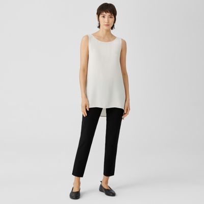 System Stretch Crepe Slim Ankle Pant 