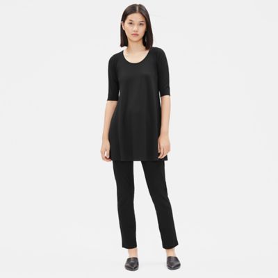 eileen fisher viscose jersey tunic