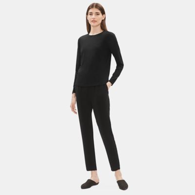 eileen fisher viscose jersey top