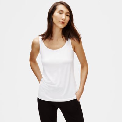 eileen fisher white tank