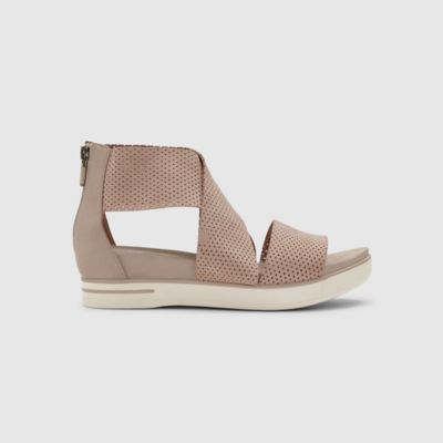 eileen fisher perforated sandal