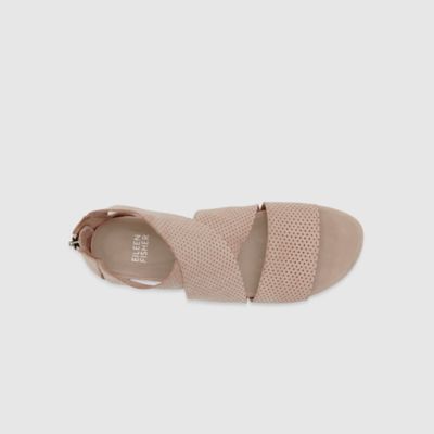 eileen fisher perforated sandal