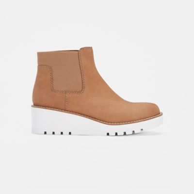 eileen fisher wedge bootie