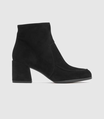 Harper Suede Bootie | EILEEN FISHER