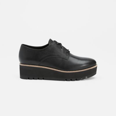 black polishable non slip shoes