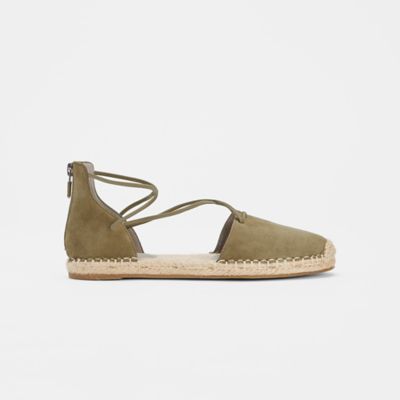 Lace Suede Espadrille | EILEEN FISHER