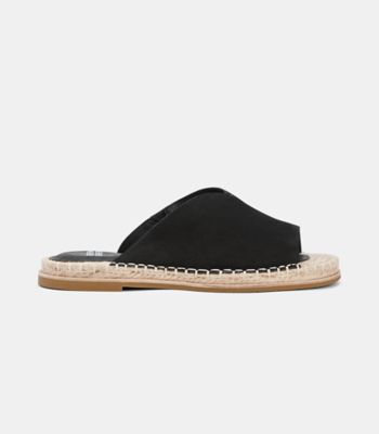eileen fisher ty washed leather slide