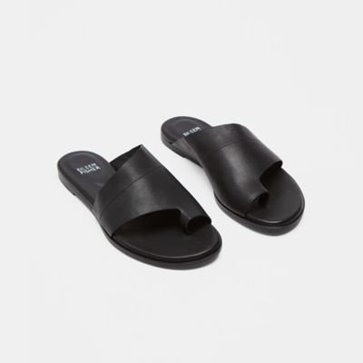 eileen fisher ty washed leather slide