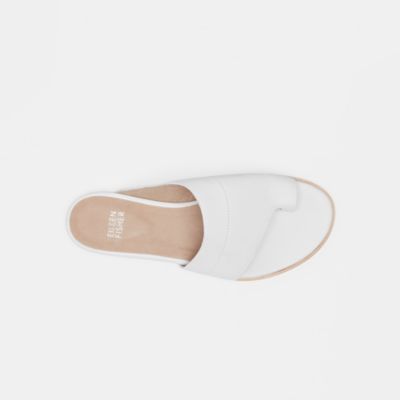 eileen fisher ty washed leather slide