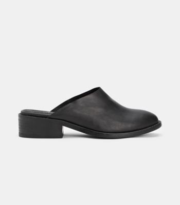 Toni Washed Leather Mule | EILEEN FISHER