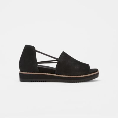 eileen fisher nubuck sandal