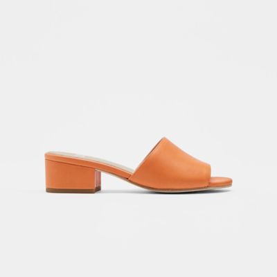 eileen fisher ty washed leather slide