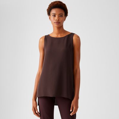eileen fisher silk shell