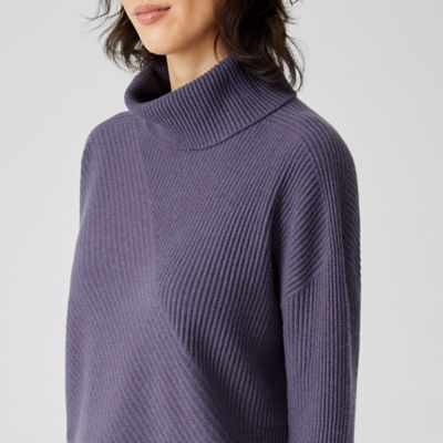 eileen fisher cashmere turtleneck sweater