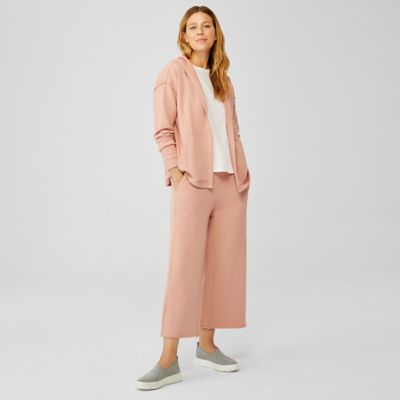 Organic Cotton French Terry Hooded Jacket