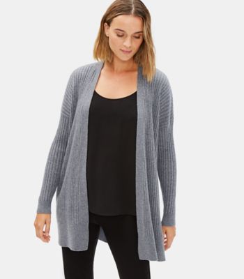 thin open front cardigan