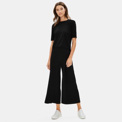 eileen fisher pleated jumpsuit