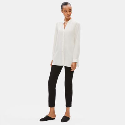 eileen fisher silk top