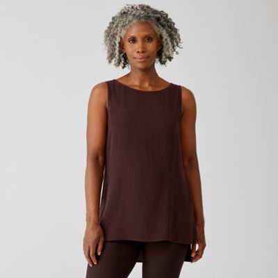 eileen fisher silk tank sale